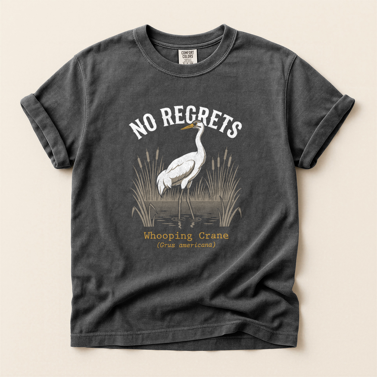 No Regrets Crane - Pepper