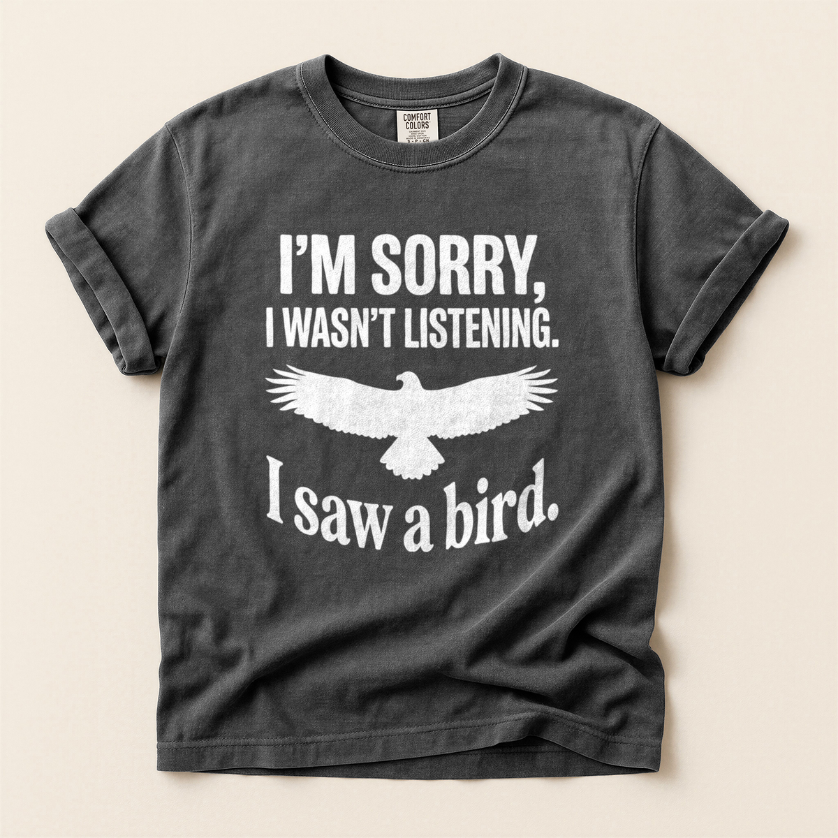 Sorry Bird Flying - Pepper