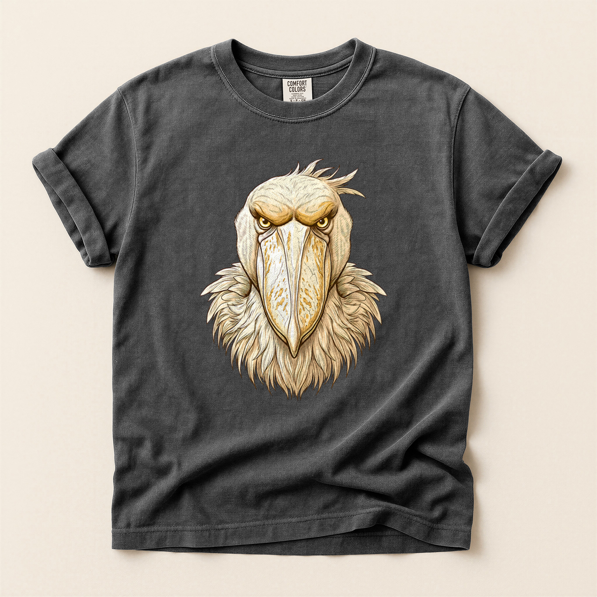 Shoebill Stare Portrait - Pepper