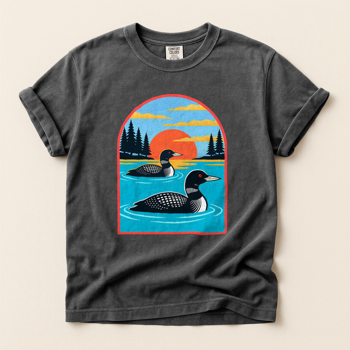 Loons Sunset Arch - Pepper