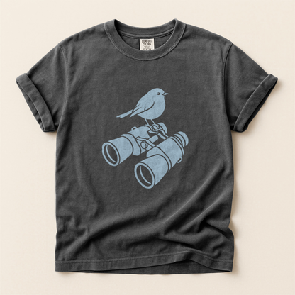 Bluebird On Binoculars - Pepper