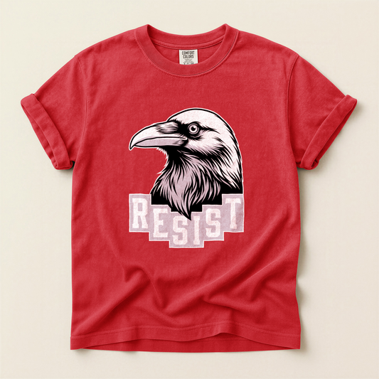 Raven Resist Graphic - Red
