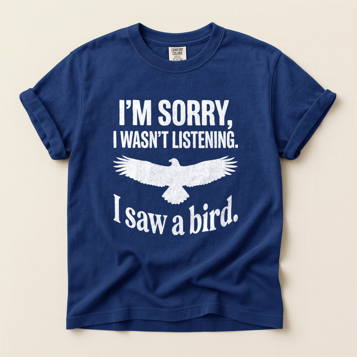 Sorry Bird Flying - True Navy