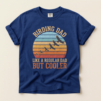 Birding Dad Cooler - True Navy