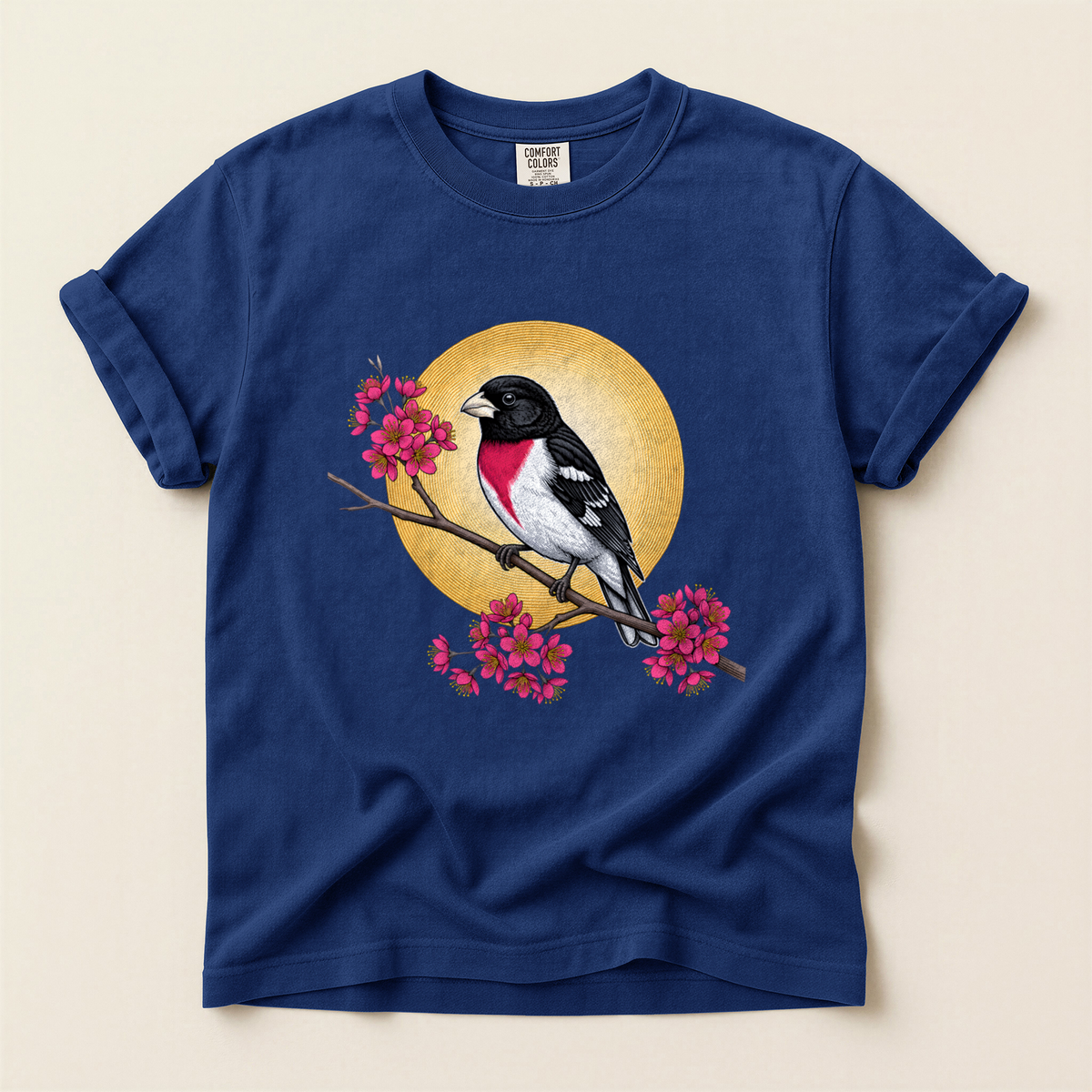 Grosbeak Cherry Blossom - True Navy