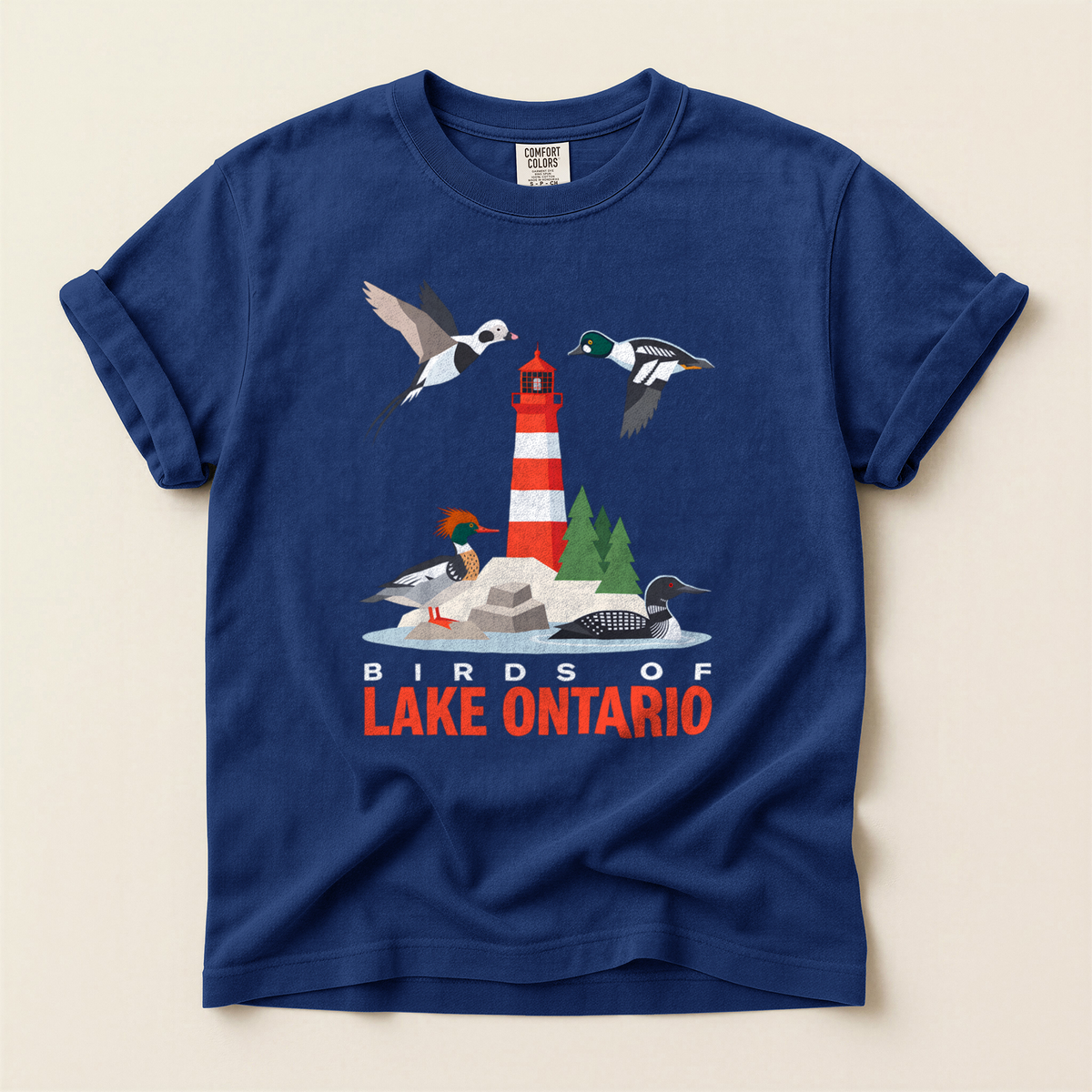 Birds Lake Ontario - True Navy