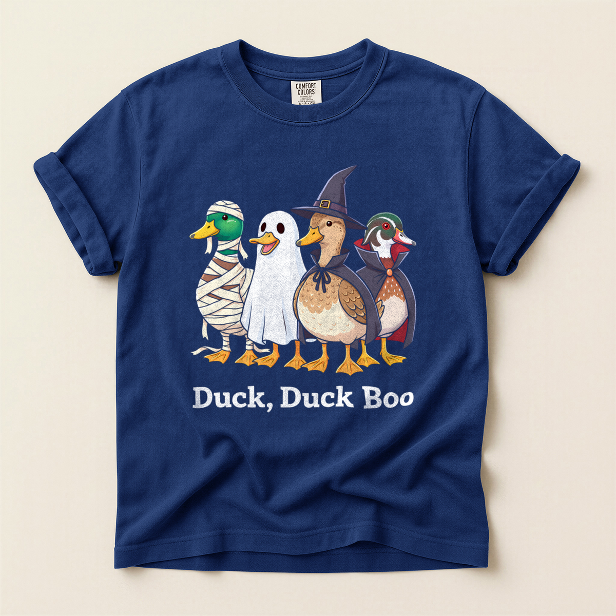 Duck Duck Boo - True Navy