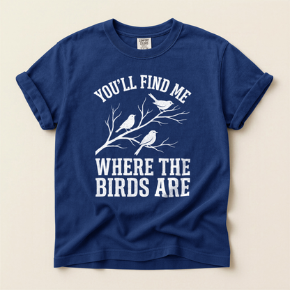 Find Me Birds - True Navy