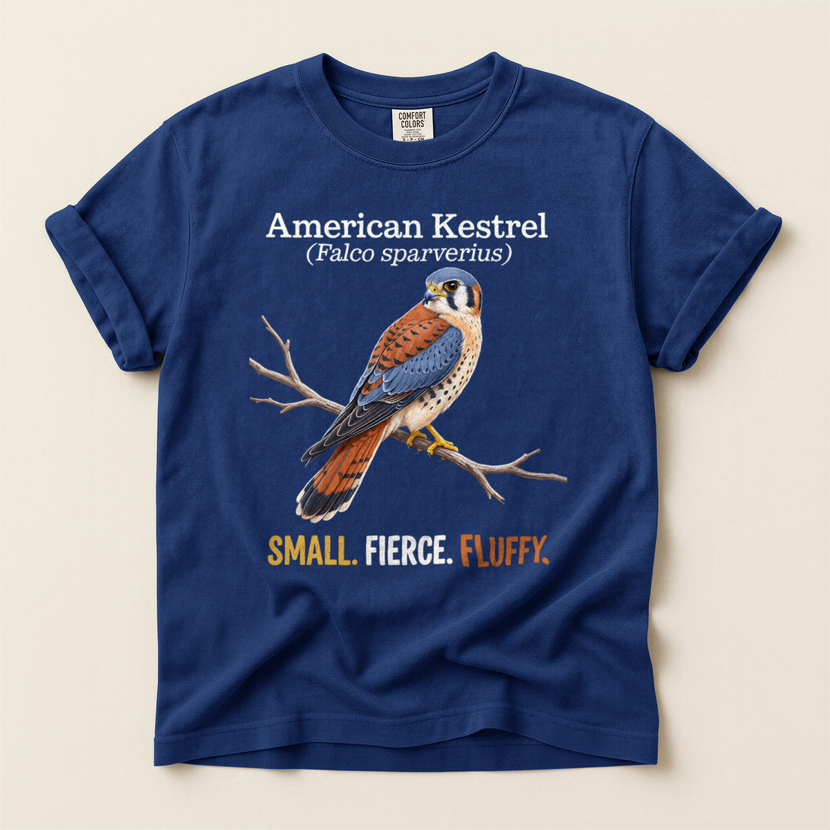 American Kestrel Fluffy - True Navy