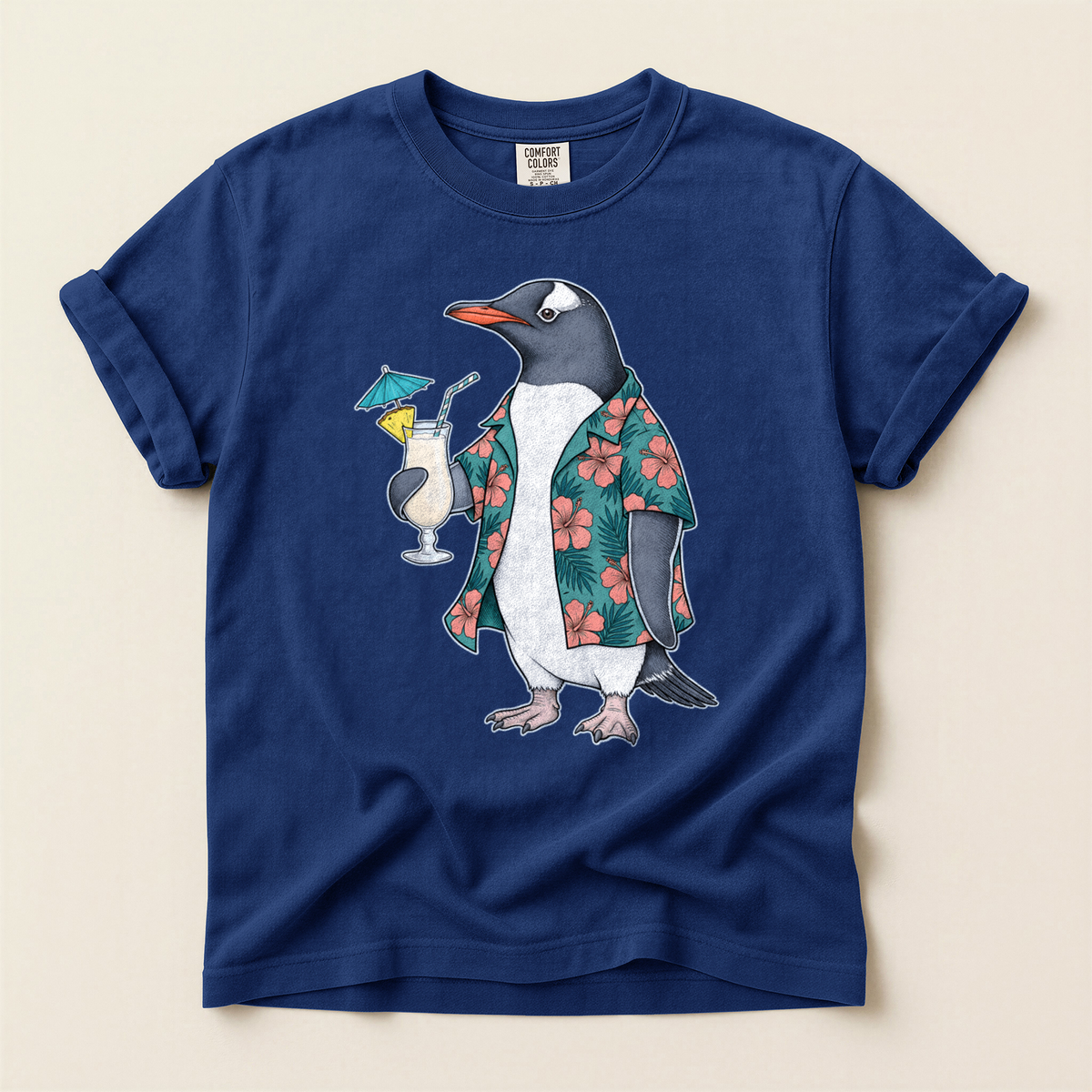Penguin Holiday Cocktail - True Navy