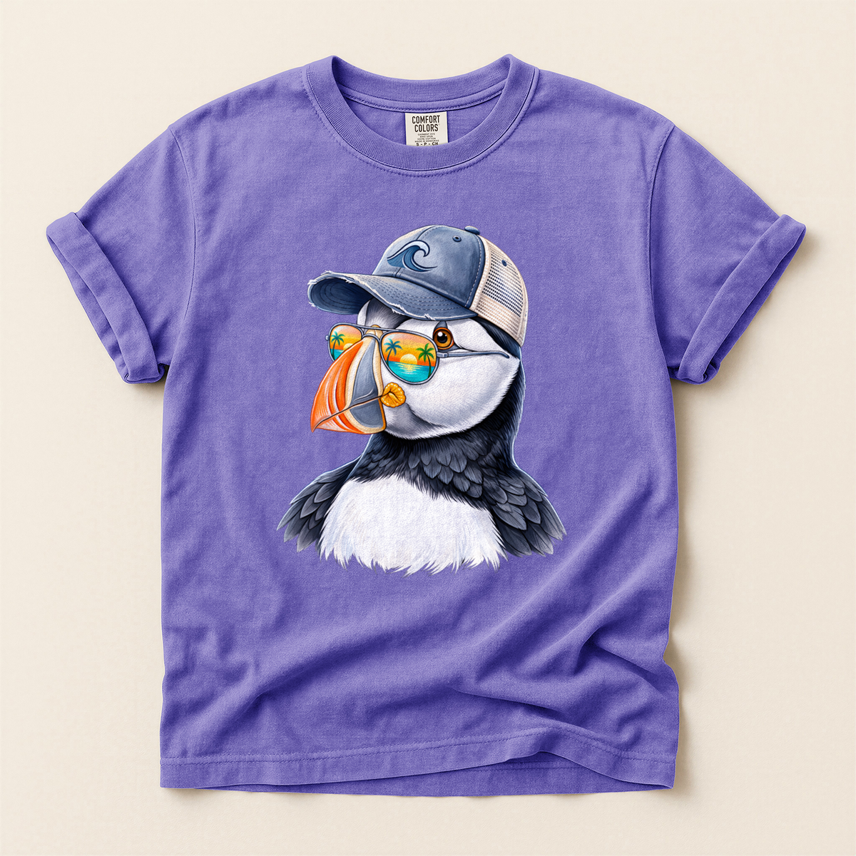 Puffin Cap Sunglasses - Violet