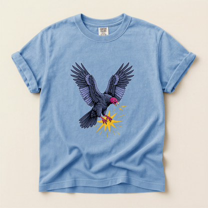 Vulture Lightning Flight - Washed Denim
