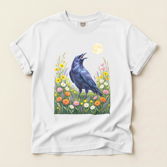 Raven Moon Wildflowers - White