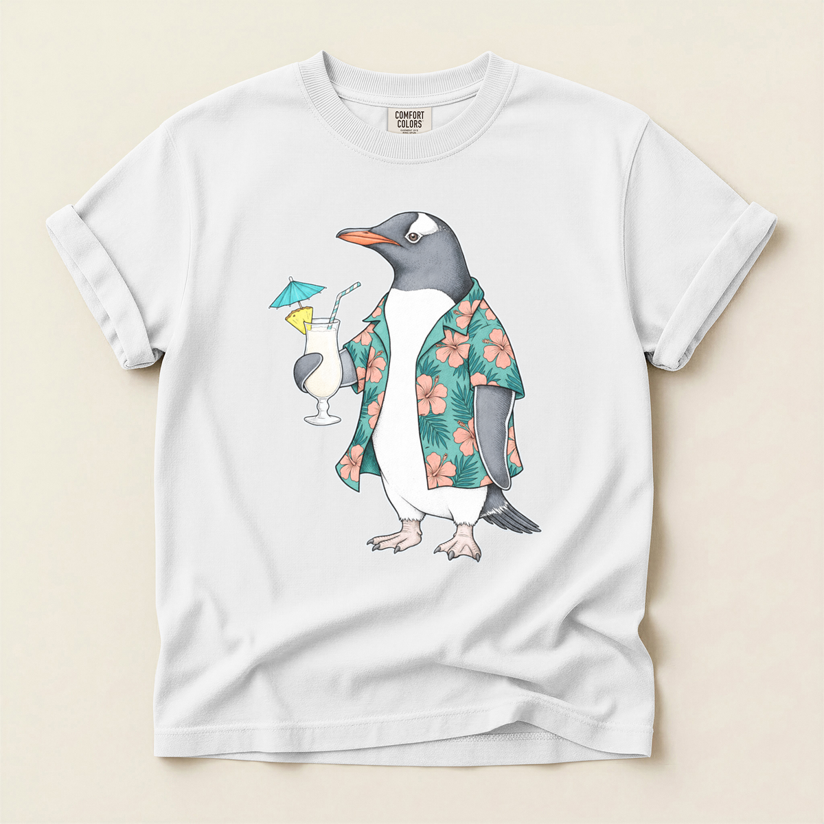 Penguin Holiday Cocktail - White