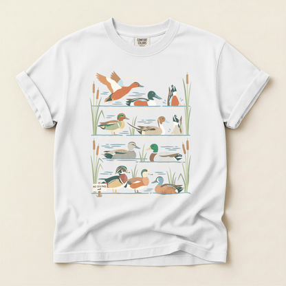 Duck Identification Chart - White
