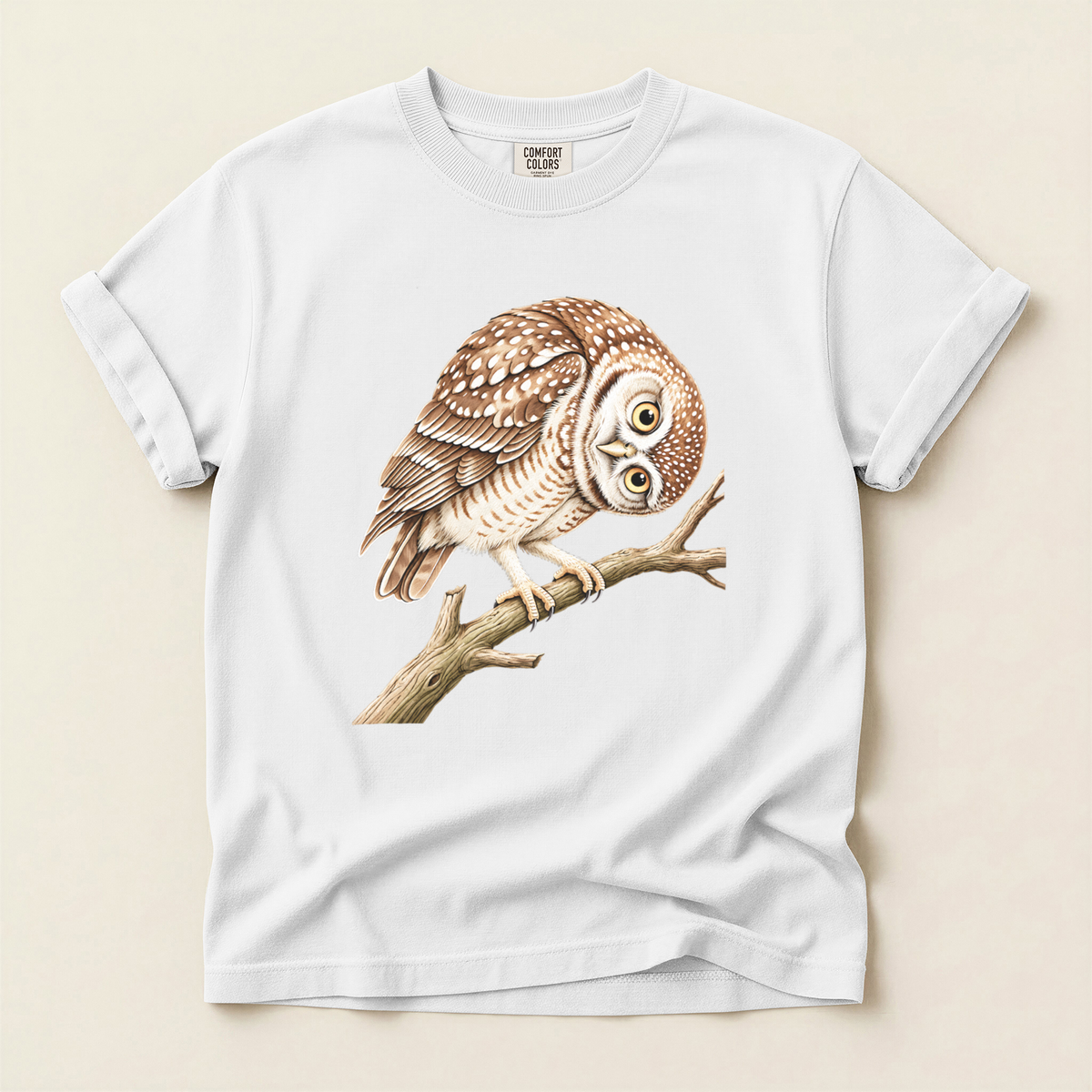 Spotted Owl Branch - White