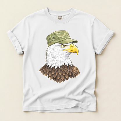 Eagle Army Cap - White
