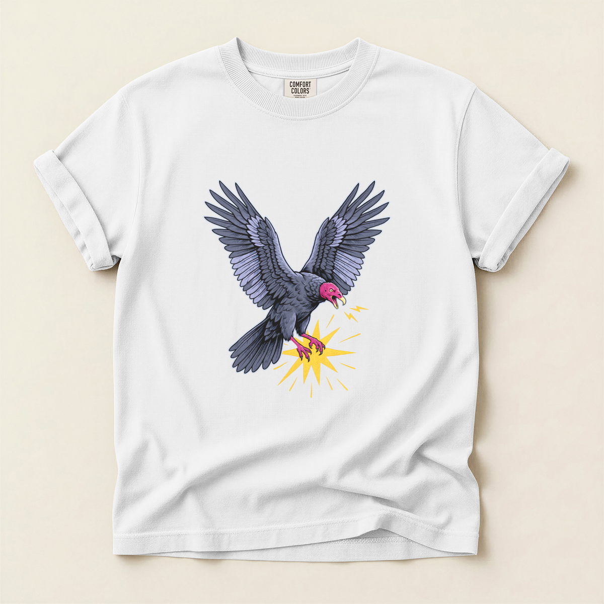 Vulture Lightning Flight - White