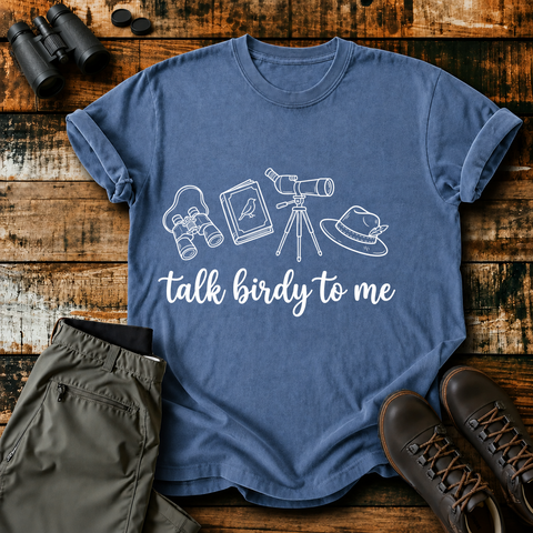 Talk Birdy to Me Field Gear Tee