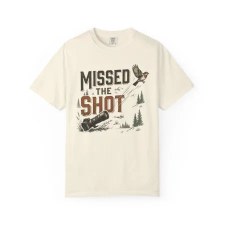 Missed the Shot Bird Photography Tee