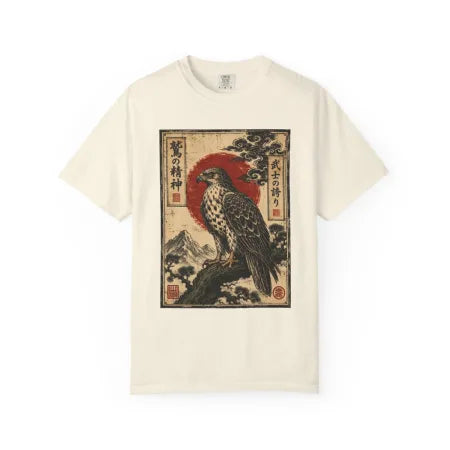 Vintage Japanese Raptor Art Tee