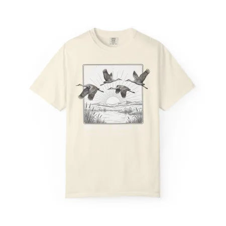 When the Cranes Fly Peace Follows Tee