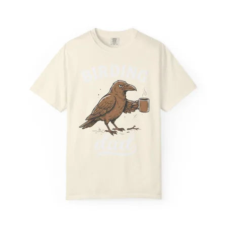 Birding Dad Coffee Bird Tee
