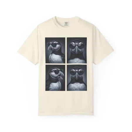 Cool Puffin Portraits Tee