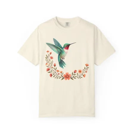 Small Mighty Free Hummingbird Tee