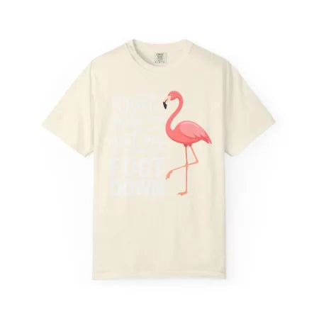 Flamingo Foot Down Tee